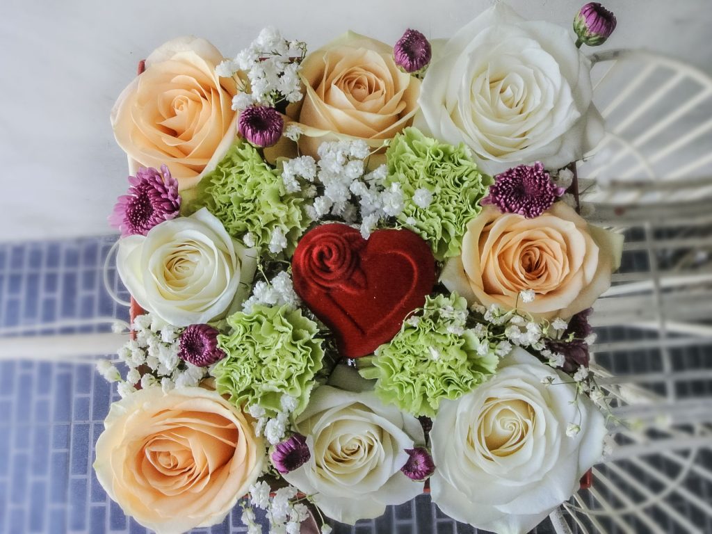 FLOWER WEDDING RING